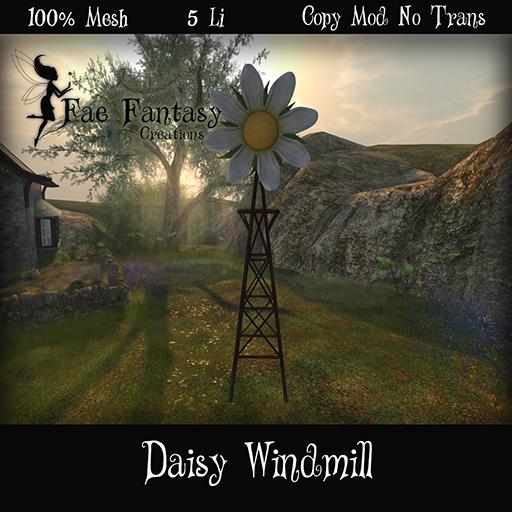 Second Life Marketplace *(FFC)* Daisy Windmill BOXED A